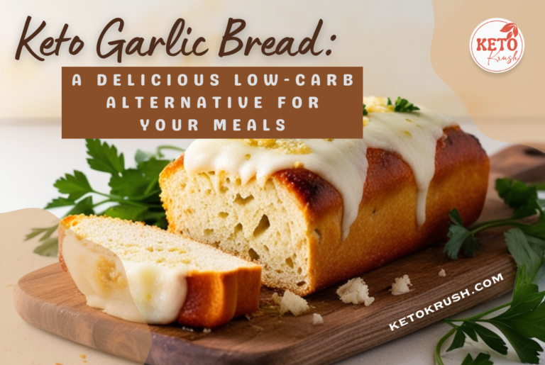 Keto Garlic Bread: A Delicious Low-Carb Alternative for Your Meals