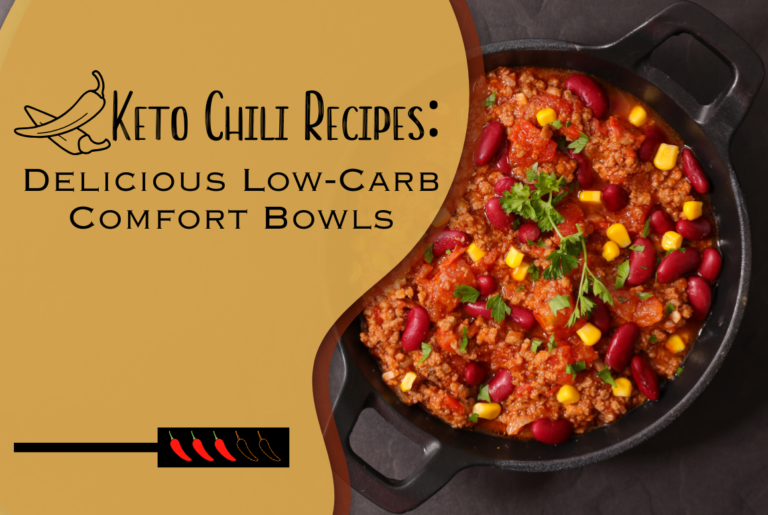 Keto Chili Recipes: Delicious Low-Carb Comfort Bowls