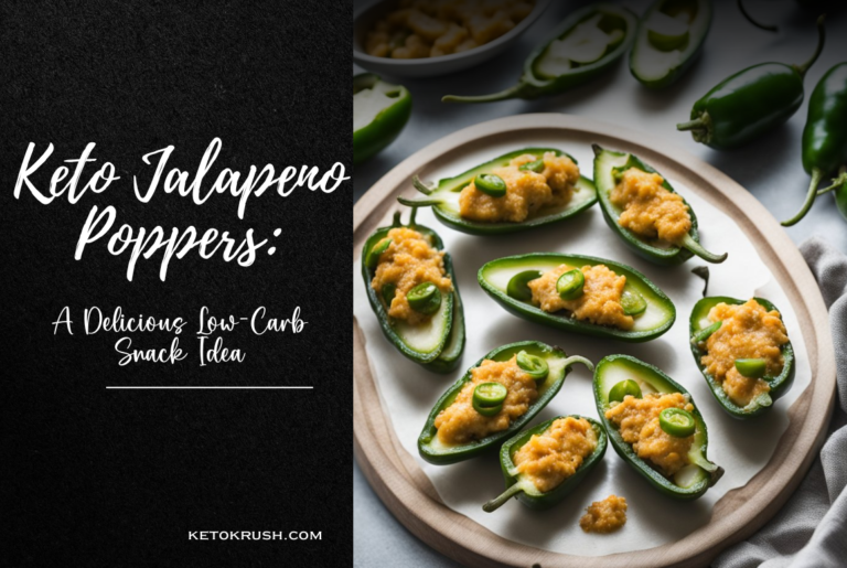 Keto Jalapeno Poppers: A Delicious Low-Carb Snack Idea