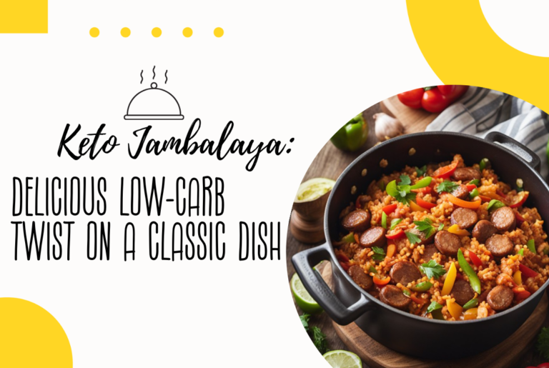 Keto Jambalaya: A Delicious Low-Carb Twist on a Classic Dish