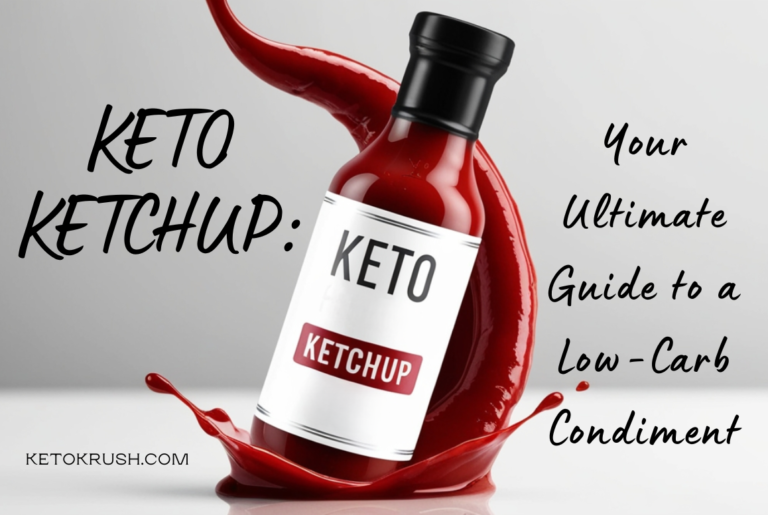 Keto Ketchup: Your Ultimate Guide to a Low-Carb Condiment