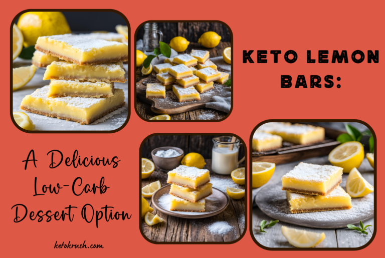 Keto Lemon Bars: A Delicious Low-Carb Dessert Option