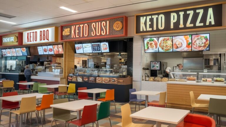 10 Delicious Keto-Friendly Food Court Choices