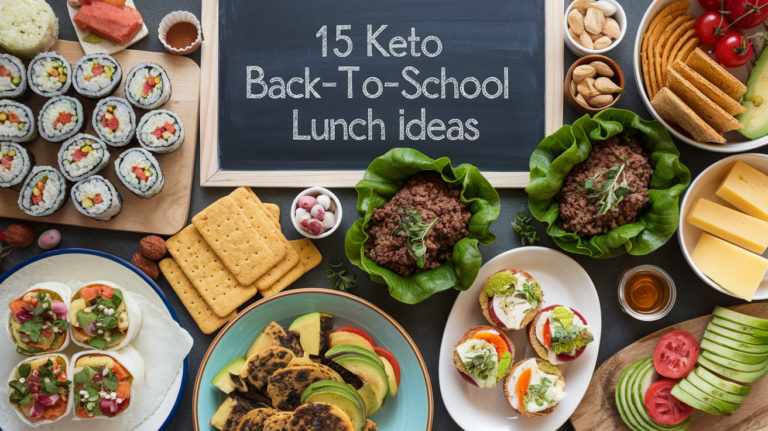 15 Delicious Keto Back-to-School Lunch Ideas for Kids