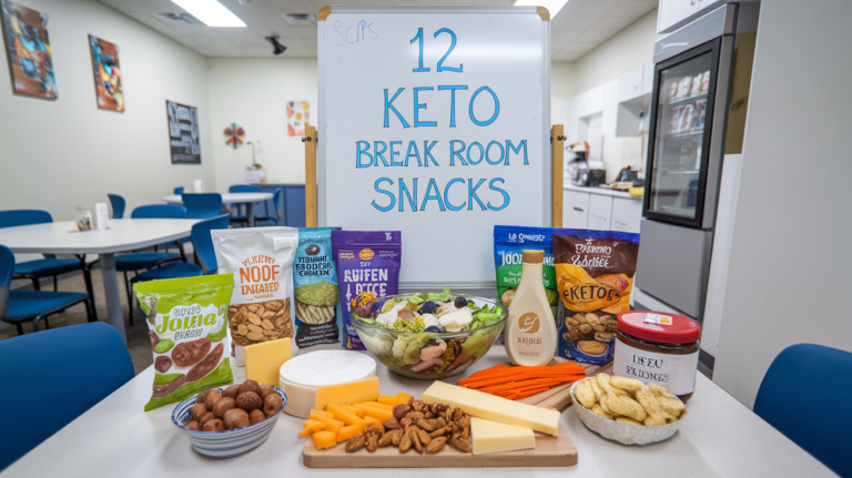 12 Delicious Keto Snacks Perfect for the Break Room