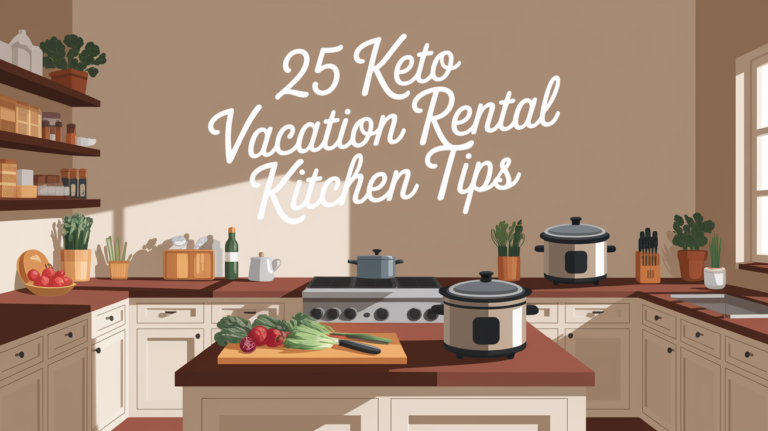 25 Keto Vacation Rental Kitchen Tips for a Delicious Getaway